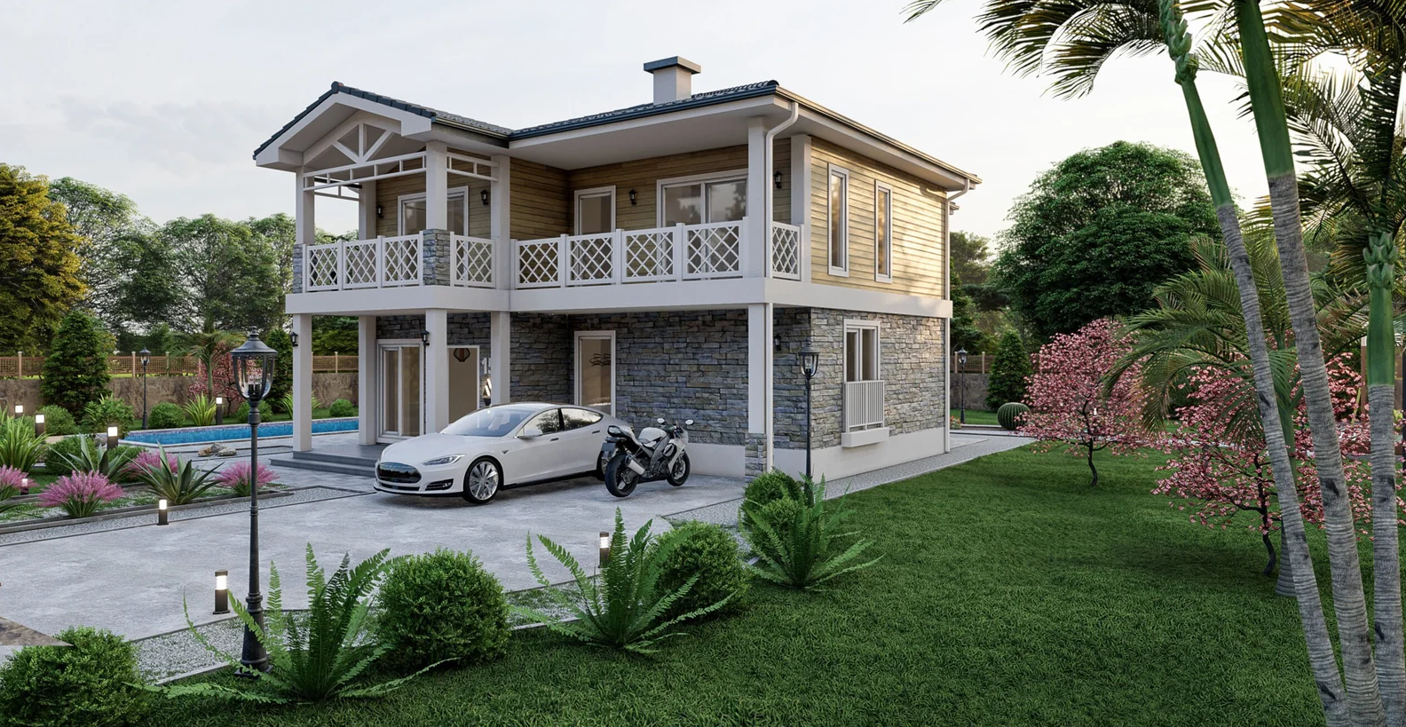 İki Katlı Villa