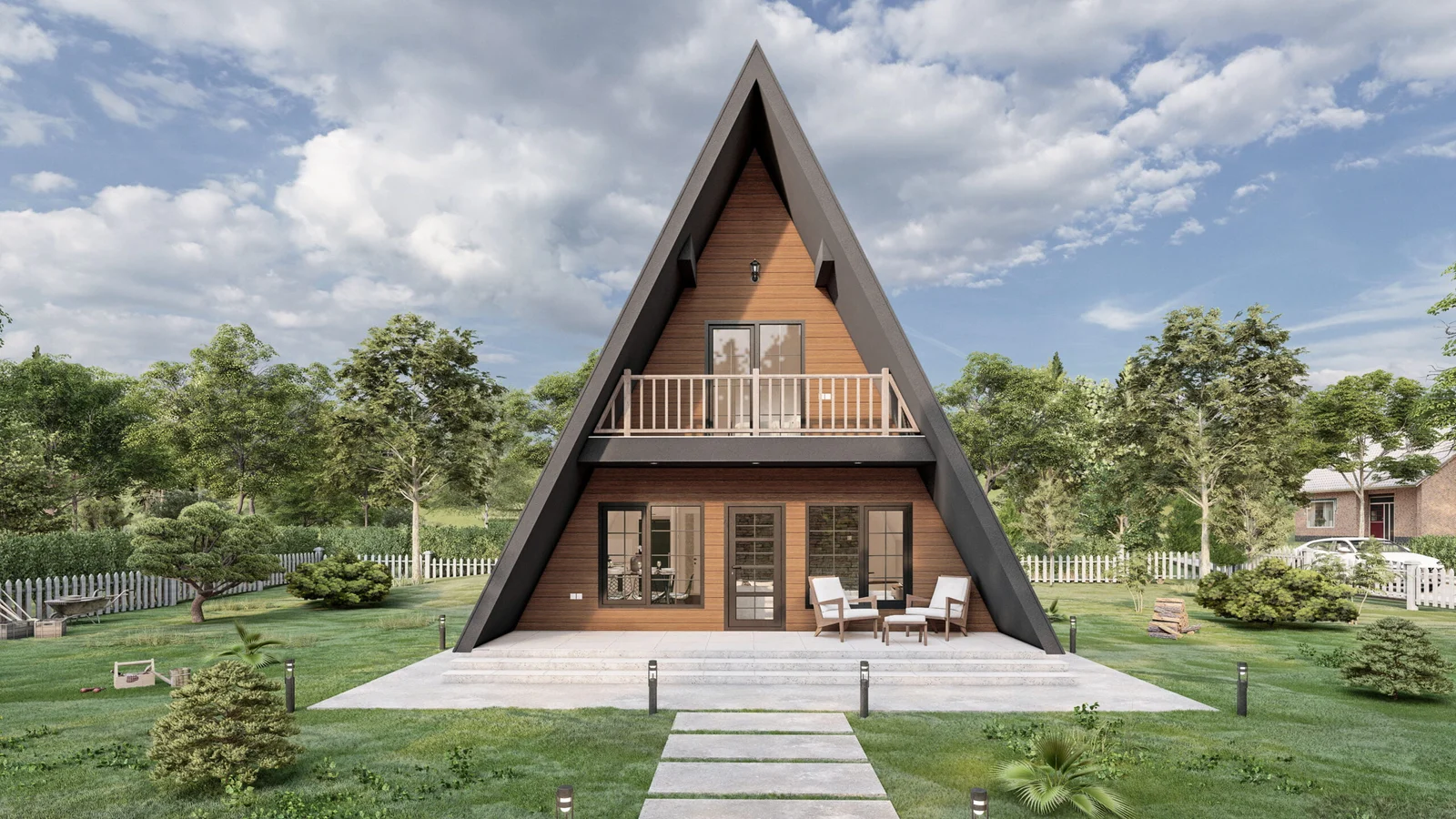 Çift Katlı Çelik Villa – 115 m2
