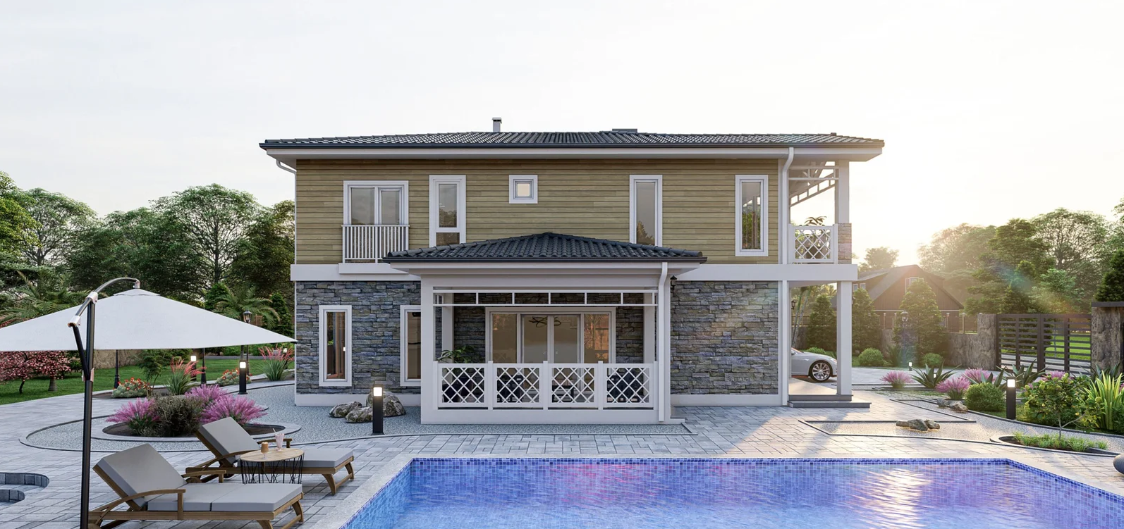 250m² 4+2